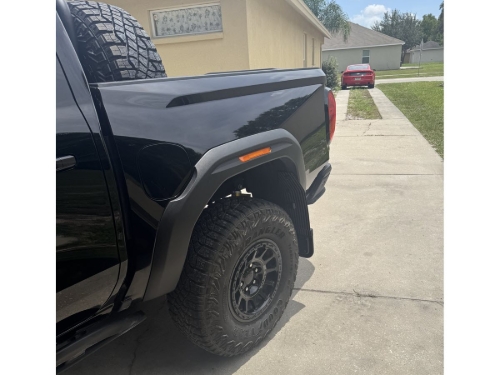 Truck Hardware Gatorback Rubber Mud Flaps - Set of 4 - Fits 2024-2026 GMC Canyon AT4X AEV customer photo
