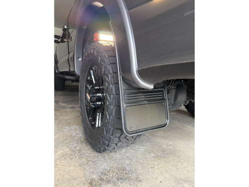 Truck Hardware Gatorback 12"x23" Black Plate Mud Flaps customer photo