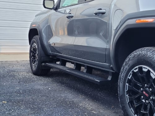 Truck Hardware Gatorback Black Wrap AT4 Mud Flaps - Set of 4 - 2023-2026 GMC Canyon customer photo