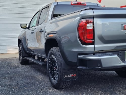 Truck Hardware Gatorback Black Wrap AT4 Mud Flaps - Set of 4 - 2023-2026 GMC Canyon customer photo
