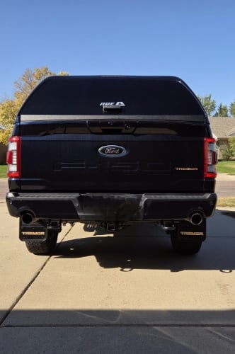 Truck Hardware Gatorback Orange Tremor Wrap Mud Flaps - Set of 4 - Fits 2021-2026 Ford F-150 customer photo