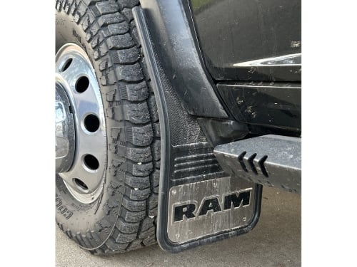 Truck Hardware Gatorback RAM Text Dually Mud Flaps - Set of 4 - Fits 2010-2026 RAM 3500 customer photo