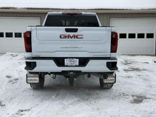 Truck Hardware Gatorback Red GMC Mud Flaps - Set of 4 - Fits 2020-2026 GMC Sierra 2500/3500HD customer photo