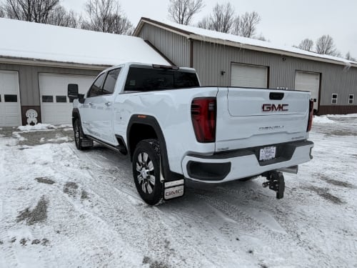 Truck Hardware Gatorback Red GMC Mud Flaps - Set of 4 - Fits 2020-2026 GMC Sierra 2500/3500HD customer photo