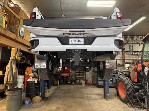 Truck Hardware Gatorback Red GMC Mud Flaps - Set of 4 - Fits 2020-2026 GMC Sierra 2500/3500HD customer photo