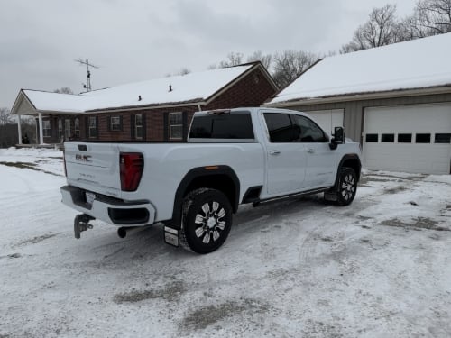 Truck Hardware Gatorback Red GMC Mud Flaps - Set of 4 - Fits 2020-2026 GMC Sierra 2500/3500HD customer photo