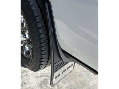 Truck Hardware Gatorback RAM Text Mud Flaps - Set of 4 - Fits 2019-2026 RAM 2500/3500 customer photo