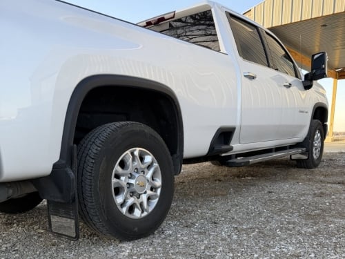 Truck Hardware Razorback Universal Stainless Mud Flaps customer photo