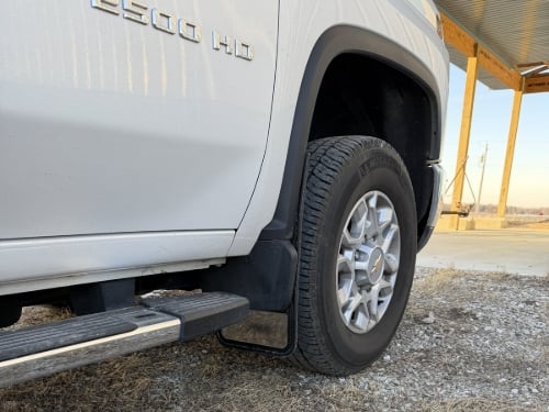 Truck Hardware Razorback Universal Stainless Mud Flaps customer photo