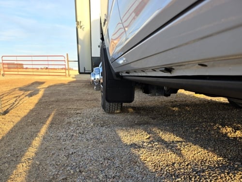 Truck Hardware Gatorback Rubber Mud Flaps - Set of 4 - Fits 2009-2018 RAM 1500 & 2010-2018 RAM 2500/3500 customer photo