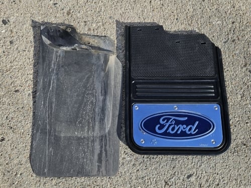 Truck Hardware Gatorback Blue Ford Oval Mud Flaps - Set of 4 - Fits 2017-2022 Ford F-450 customer photo