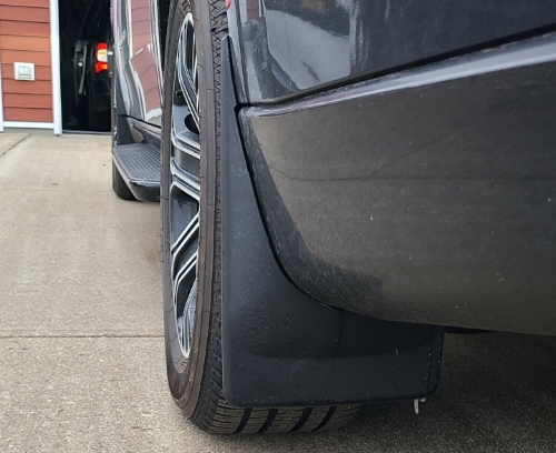 WeatherTech No-Drill Mud Flaps customer photo
