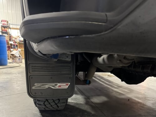 Truck Hardware Gatorback Black Wrap ZR2 Mud Flaps - Set of 4 - 2022-2026 Chevy Silverado 1500 ZR2/Bison customer photo