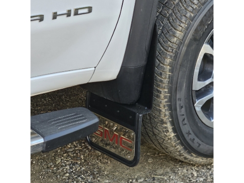 Truck Hardware Gatorback Red GMC Mud Flaps - Set of 4 - Fits 2020-2026 GMC Sierra 2500/3500HD customer photo