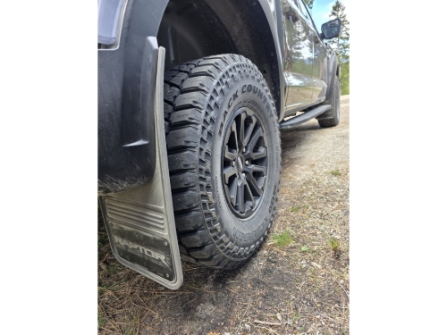 Truck Hardware Gatorback Anodized Raptor Mud Flaps - Set of 4 - Fits 2021-2026 Ford F-150 Raptor customer photo