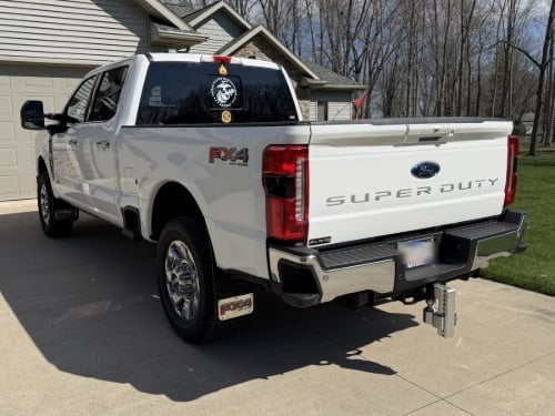 Truck Hardware Gatorback FX4 Mud Flaps - Set of 4 - Fits 2023-2026 Ford F-250/F-350 customer photo
