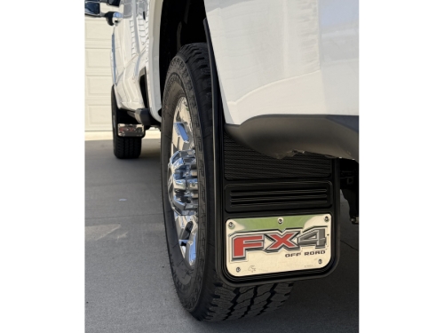 Truck Hardware Gatorback FX4 Mud Flaps - Set of 4 - Fits 2023-2026 Ford F-250/F-350 customer photo