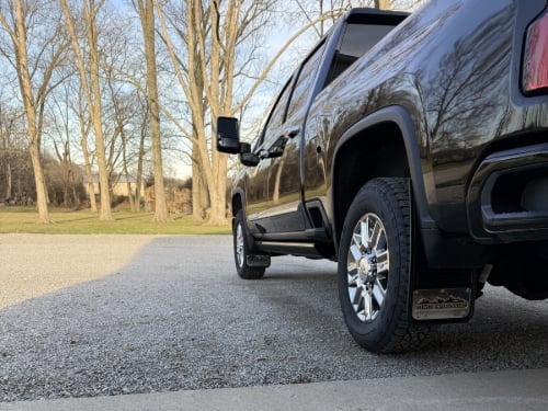 Truck Hardware Gatorback High Country Mud Flaps - Set of 4 - Fits 2020-2026 Chevy Silverado 2500/3500HD customer photo