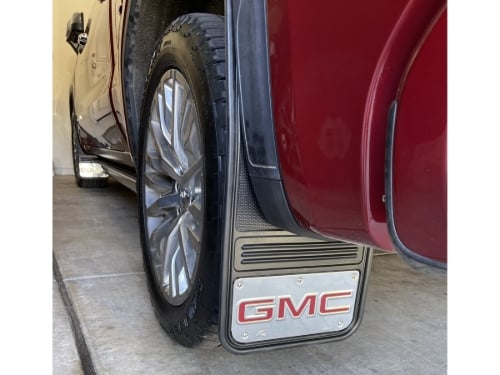 Truck Hardware Gatorback Red GMC Mud Flaps - Set of 4 - Fits 2019-2026 GMC Sierra 1500 customer photo