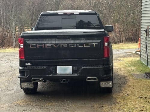 Truck Hardware Gatorback High Country Mud Flaps - Set of 4 - Fits 2014-2018 Chevy Silverado 1500 & 2015-2019 2500/3500HD customer photo
