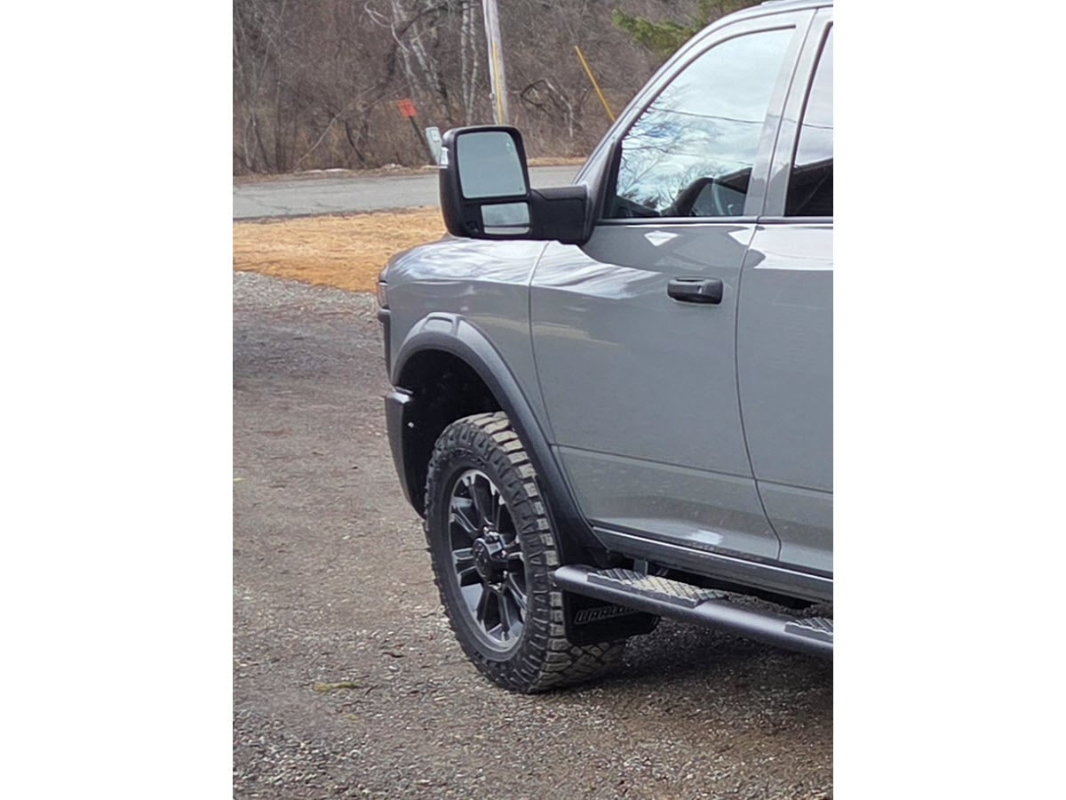 Truck Hardware Gatorback Rubber Mud Flaps - Set of 4 - Fits 2019
