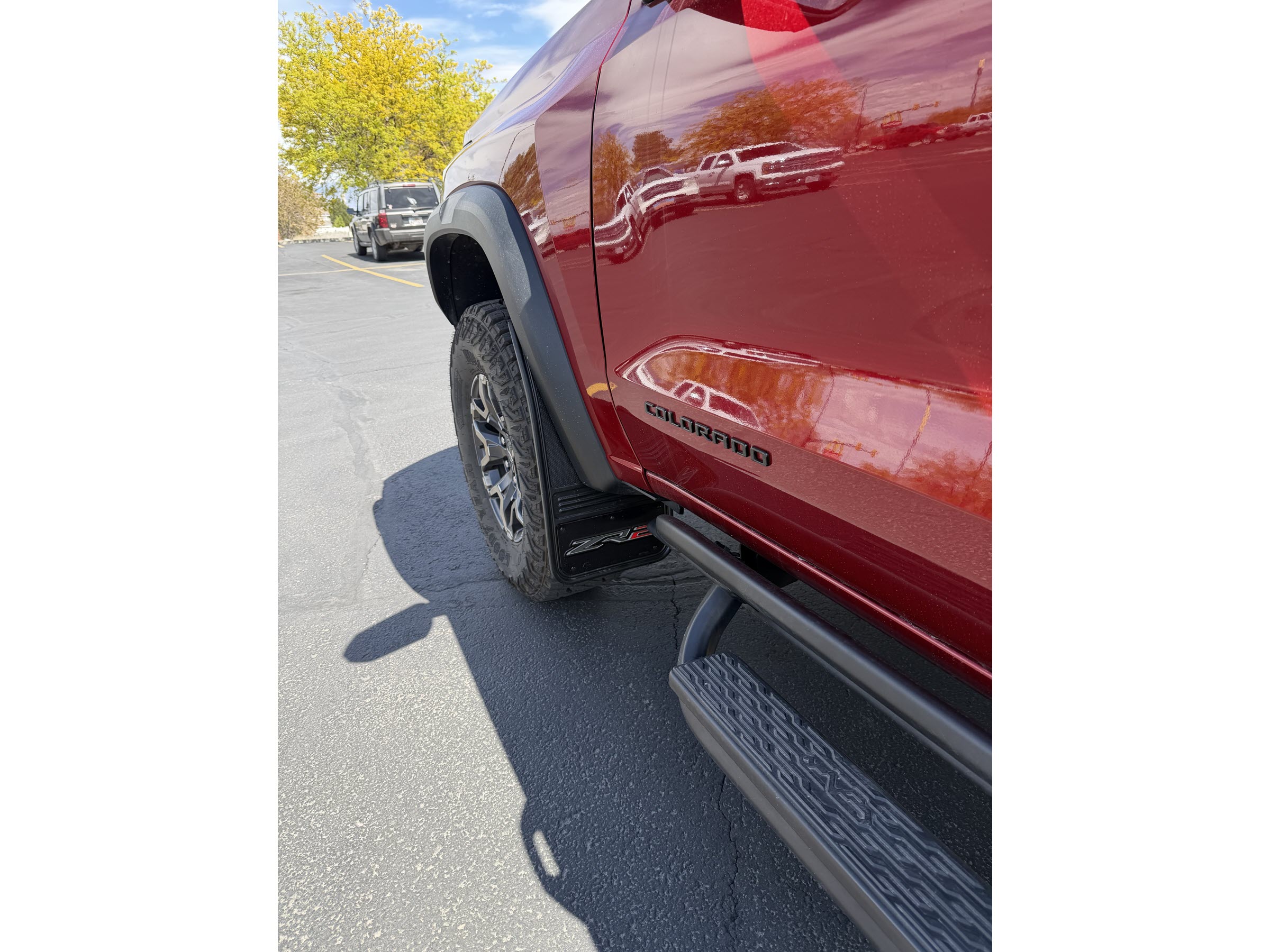 Truck Hardware Gatorback Black Anodized ZR2 Mud Flaps - Set of 4