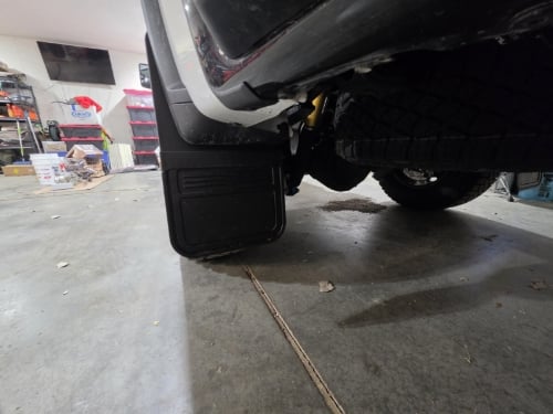 Truck Hardware Gatorback Rubber Mud Flaps - Set of 4 - Fits 2024-2026 Chevy Silverado 2500/3500HD ZR2 customer photo
