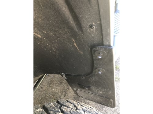 Truck Hardware Gatorback Rubber Mud Flaps - Set of 4 - Fits 2020-2026 Chevy Silverado 2500/3500HD customer photo