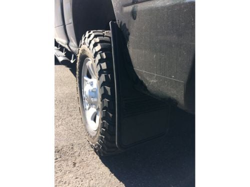 Truck Hardware Gatorback Black Plate Mud Flaps - Rear Pair - Fits 2009-2018 RAM 1500 & 2010-2018 RAM 2500/3500 customer photo