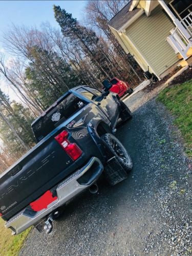 Truck Hardware Gatorback 14"x18" Rubber Mud Flaps - Brackets Required customer photo