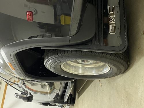 Truck Hardware Gatorback Black Wrap GMC Dually Mud Flaps - Rear Pair - Fits 2020-2026 GMC Sierra 3500HD customer photo