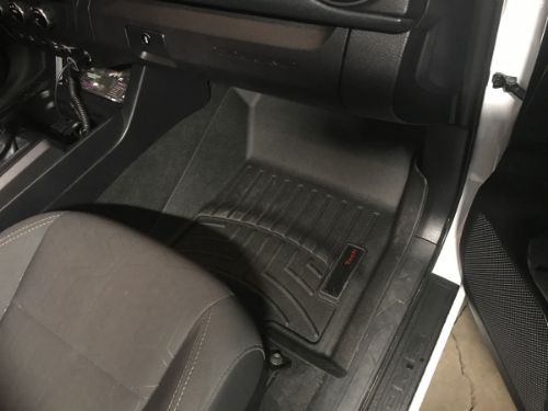 WeatherTech FloorLiners - 1st & 2nd Row - Black customer photo