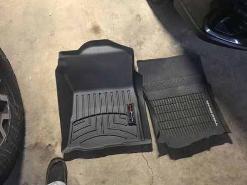 WeatherTech FloorLiners - 1st & 2nd Row - Black customer photo