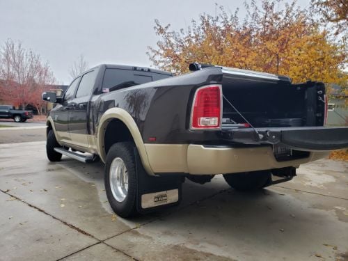 Truck Hardware Gatorback 21"x24" Dually Longhorn Mud Flaps customer photo