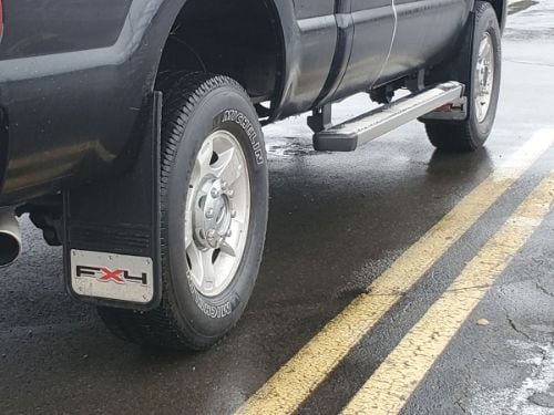 Truck Hardware Gatorback 12"x23" FX4 Cut Mud Flaps customer photo