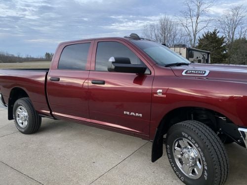 Truck Hardware Gatorback Rubber Mud Flaps - Rear Pair - Fits 2019-2026 RAM 2500/3500 customer photo