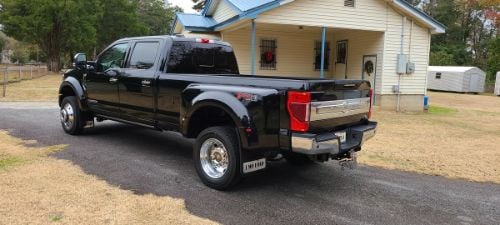 Truck Hardware Gatorback Stainless Plate Mud Flaps - Front Pair - Fits 2017-2026 Ford F-450 customer photo