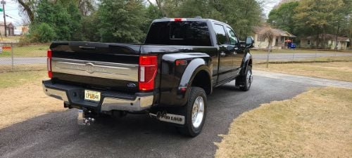 Truck Hardware Gatorback Stainless Plate Mud Flaps - Front Pair - Fits 2017-2026 Ford F-450 customer photo