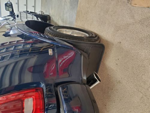 Truck Hardware Gatorback 21"x24" Dually Black Plate Mud Flaps customer photo