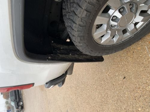 Truck Hardware Gatorback 12"x26" GMC Black Wrap Mud Flaps customer photo