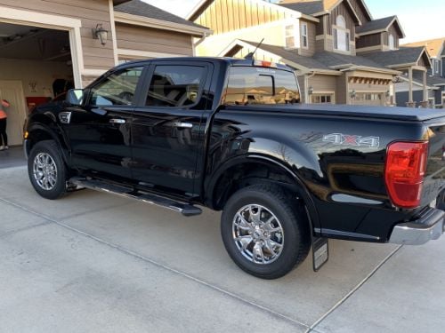 Truck Hardware Gatorback Ranger Mud Flaps - Set of 4 - Fits 2019-2023 Ford Ranger customer photo