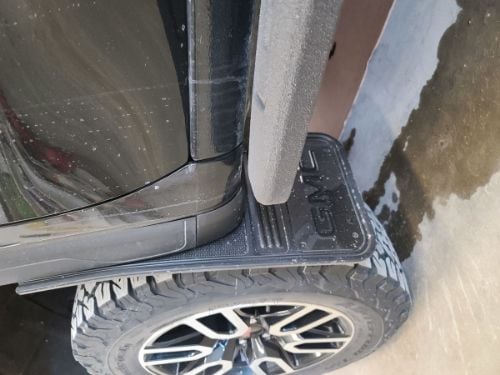 Truck Hardware Gatorback Gunmetal GMC Mud Flaps - Set of 4 - Fits 2019-2026 GMC Sierra 1500 customer photo