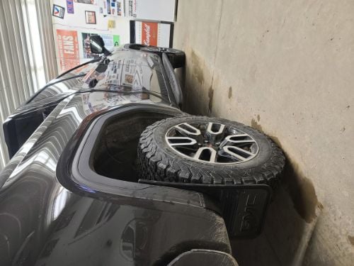 Truck Hardware Gatorback Gunmetal GMC Mud Flaps - Set of 4 - Fits 2019-2026 GMC Sierra 1500 customer photo