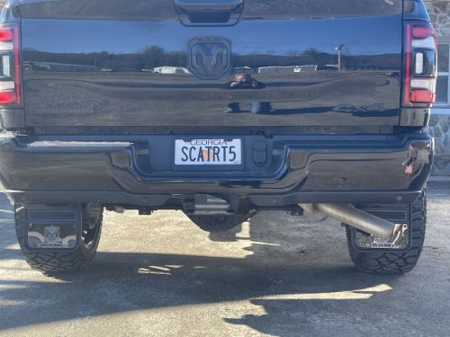 Truck Hardware Gatorback Gunmetal RAM Head Mud Flaps - Rear Pair - Fits 2019-2026 RAM 2500/3500 customer photo
