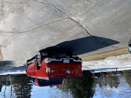 Truck Hardware Gatorback RAM Horizontal Mud Flaps - Rear Pair - Fits 2019-2026 RAM 1500 customer photo