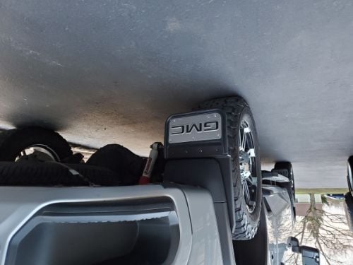 Truck Hardware Gatorback Black GMC Mud Flaps - Set of 4 - Fits 2020-2026 GMC Sierra 2500/3500HD customer photo