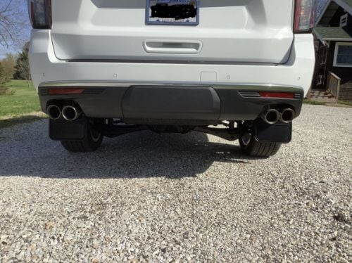 Truck Hardware Gatorback Rubber Mud Flaps - Set of 4 - 2021-2026 Tahoe/Suburban/Yukon/Escalade customer photo