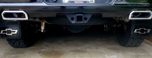 Truck Hardware Gatorback Black Wrap Bowtie Mud Flaps - Rear Pair - Fits 2019-2026 Chevy Silverado 1500 customer photo