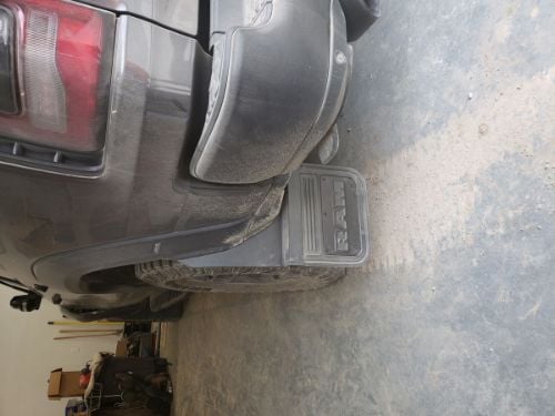 Truck Hardware Gatorback Black Plate Mud Flaps - Set of 4 - Fits 2021-2026 RAM 1500 TRX customer photo