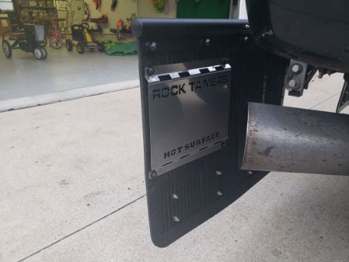 Rock Tamers Hitch Mounted Mud Flaps customer photo